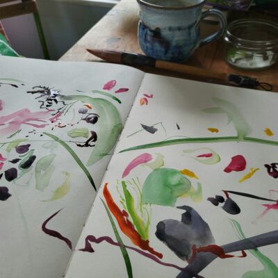 Summer Sketchbook Drawings by Alison Critchlow