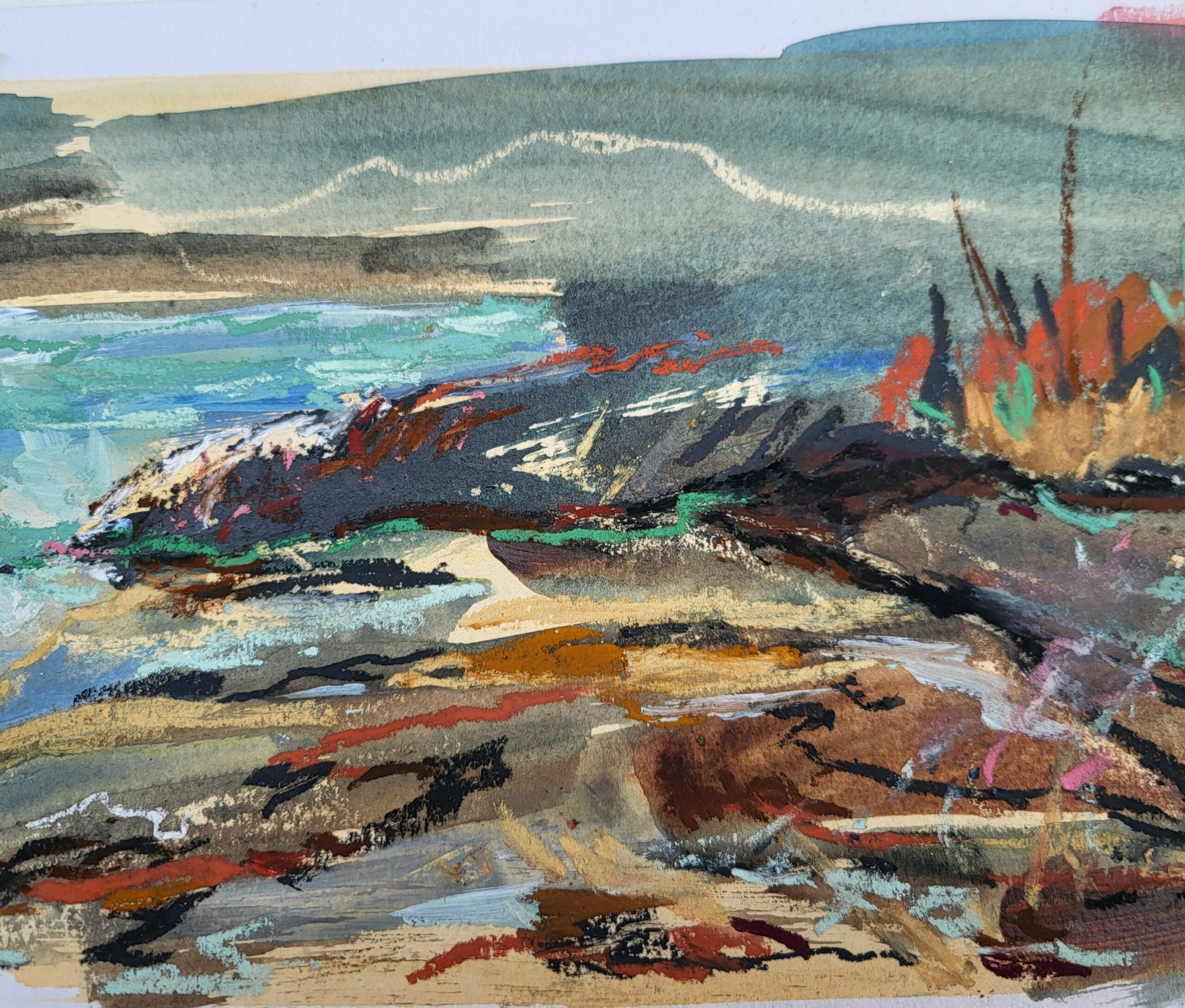 Winter Drawing #1, Detail, Alison Critchlow