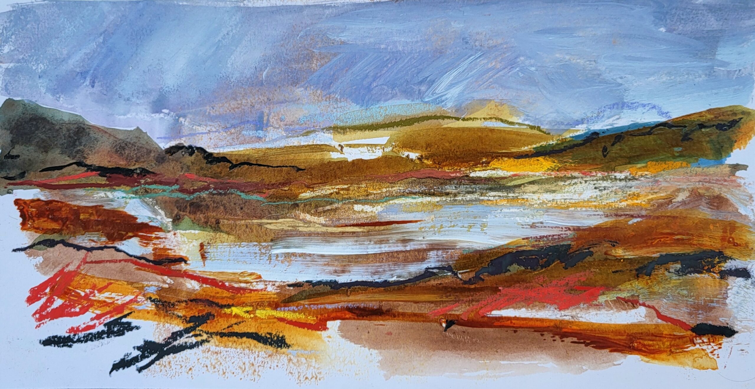 Winter Drawing #8 Alison Critchlow,January 2026