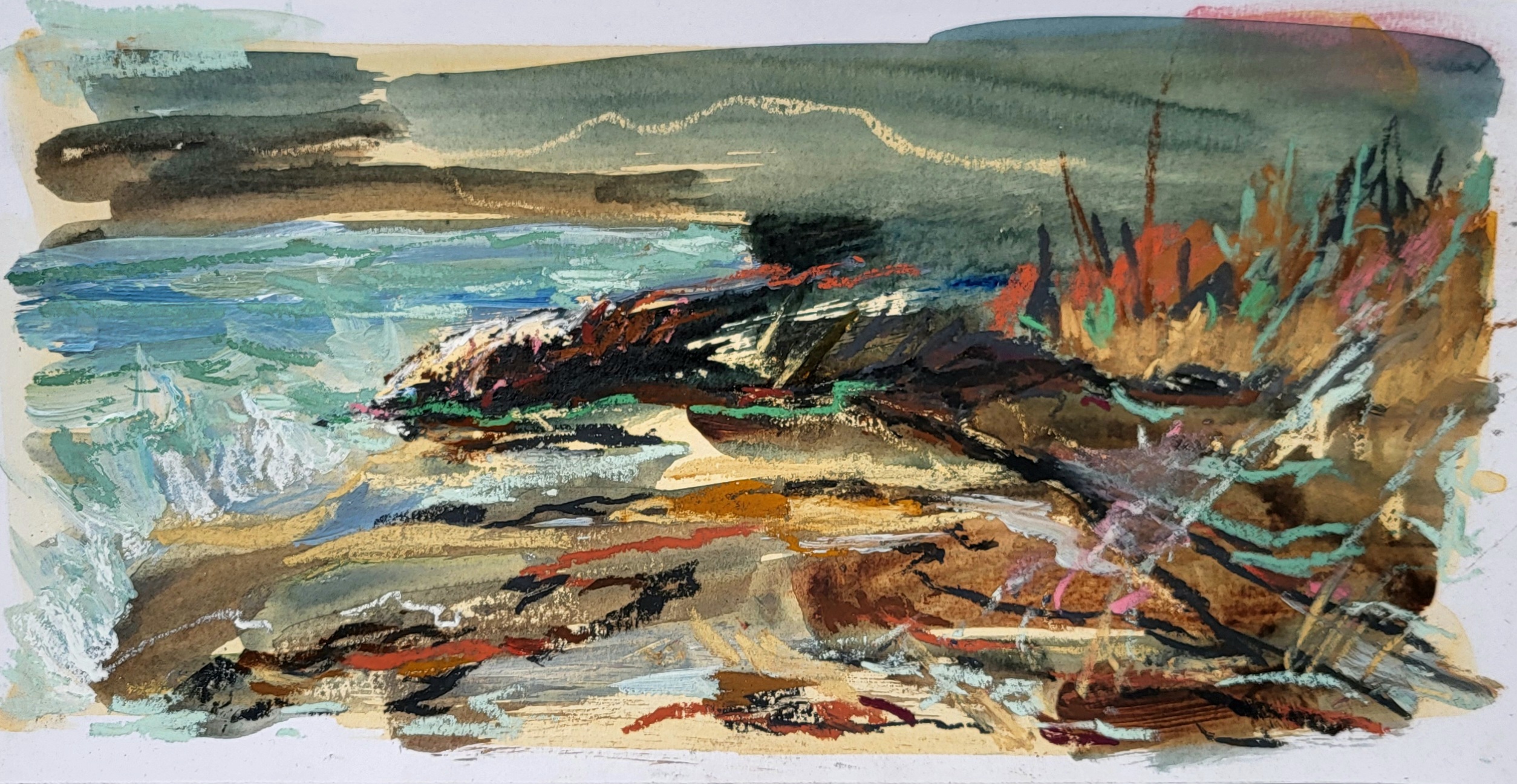 Winter Drawing #1, January 2026, Alison Critchlow