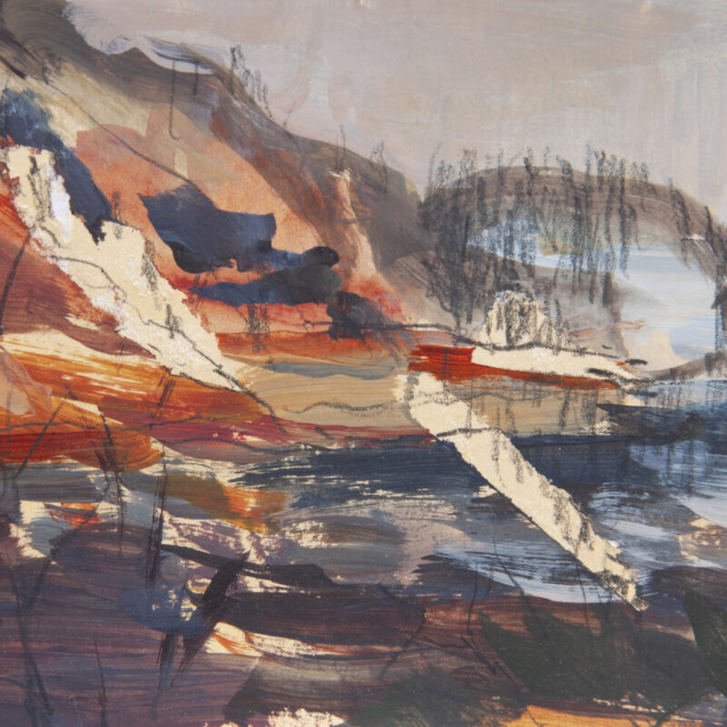 Alison Critchlow Drawing 1 This Place Beyond The Water Haweswater 2024