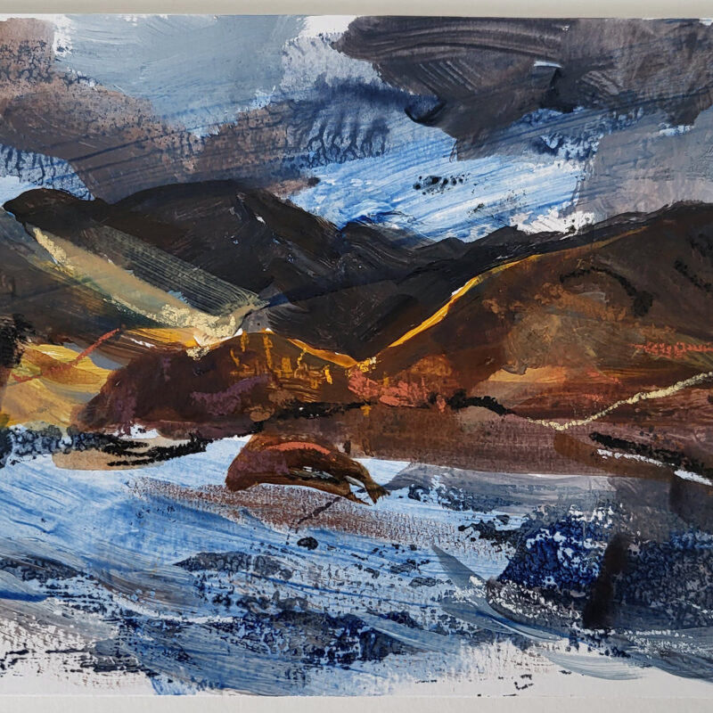 Alison Critchlow Haweswater Mixed Media On Paper