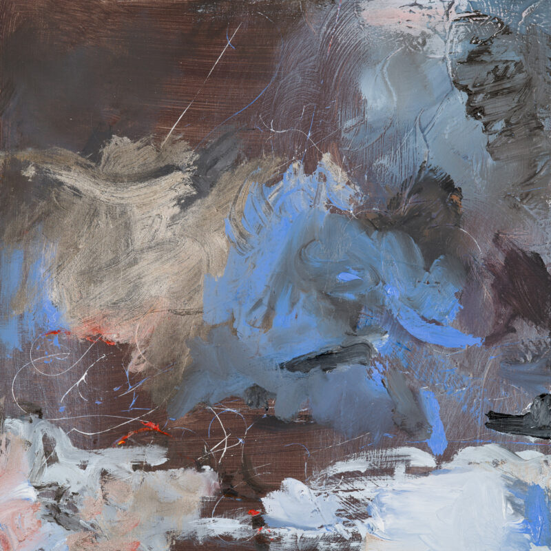 Alison Critchlow Nocturne 2 20 X20 Cm Oil On Board 2021